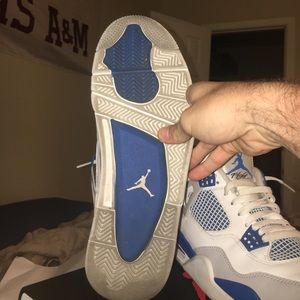 Air Jordan retro 4 military blue
