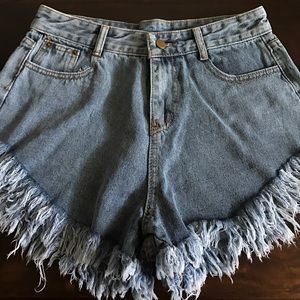 Jean shorts