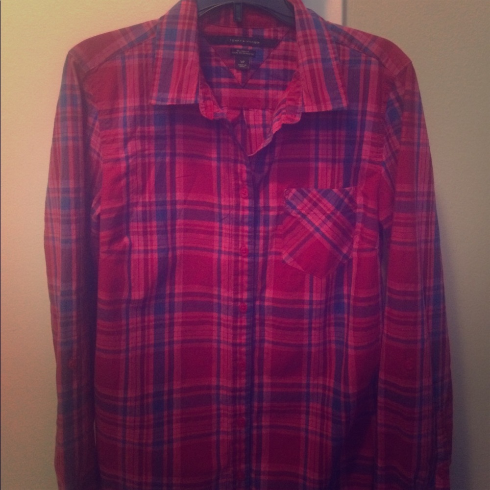 Tommy Hilfiger plaid shirt Offers welcome!!!!