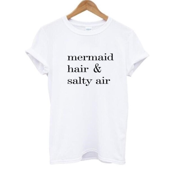 LAST ONE!! Mermaid Hair & Salty Air tee - Picture 3 of 6
