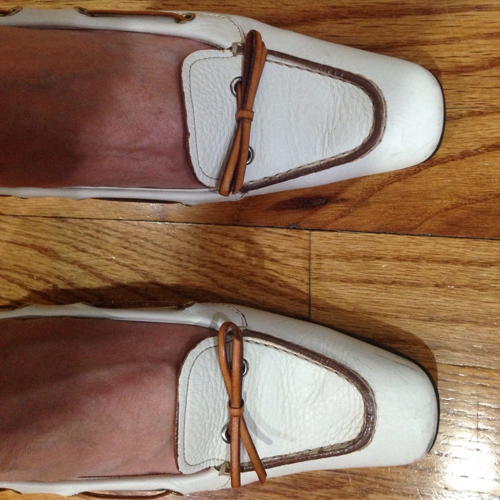 Prada white shoes
