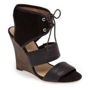 Lace up Khalessi Wedge