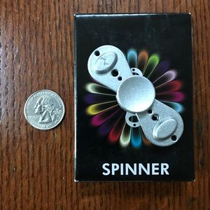 Metal Fidget Spinner (Silver)