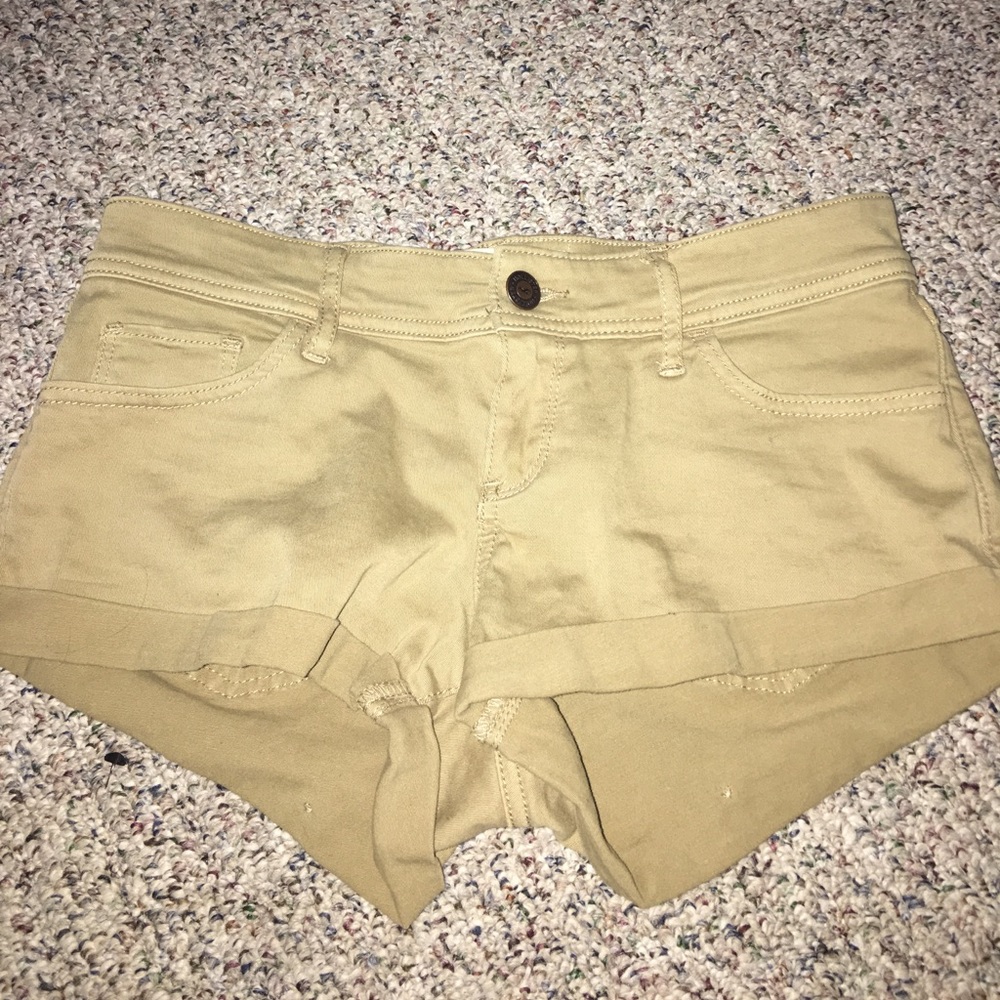 Hollister Khaki Shorts