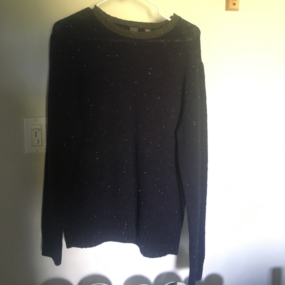 Dark Blue Wool Sweater