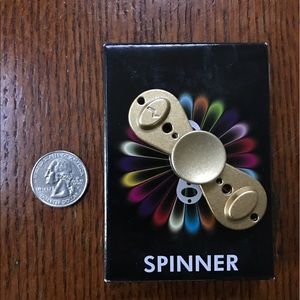 Metal Fidget Spinner (Gold)