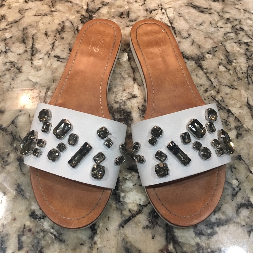 Jeweled sandals