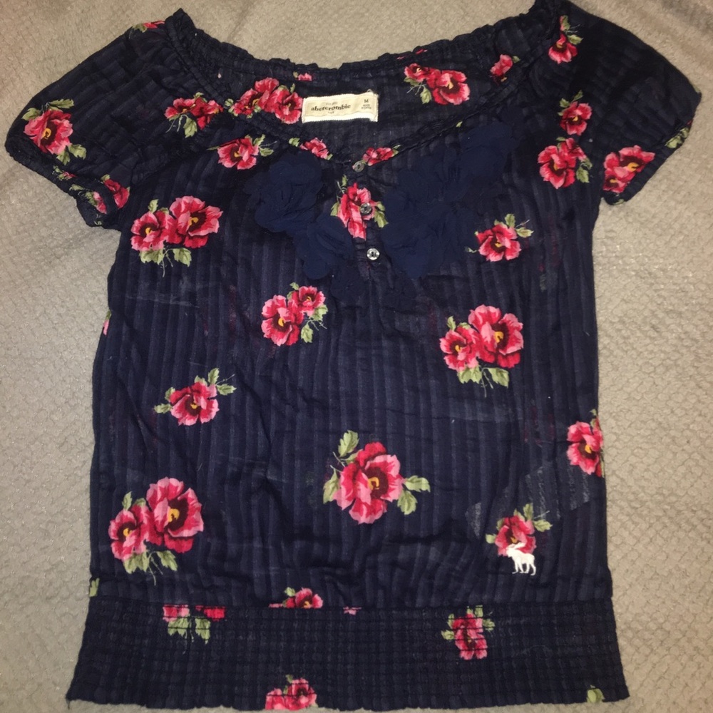 Abercrombie floral shirt.