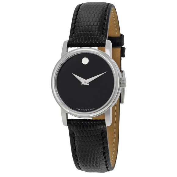 Movado Accessories - Movado Embossed Leather Watch