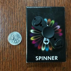 Metal Fidget Spinner (Black)