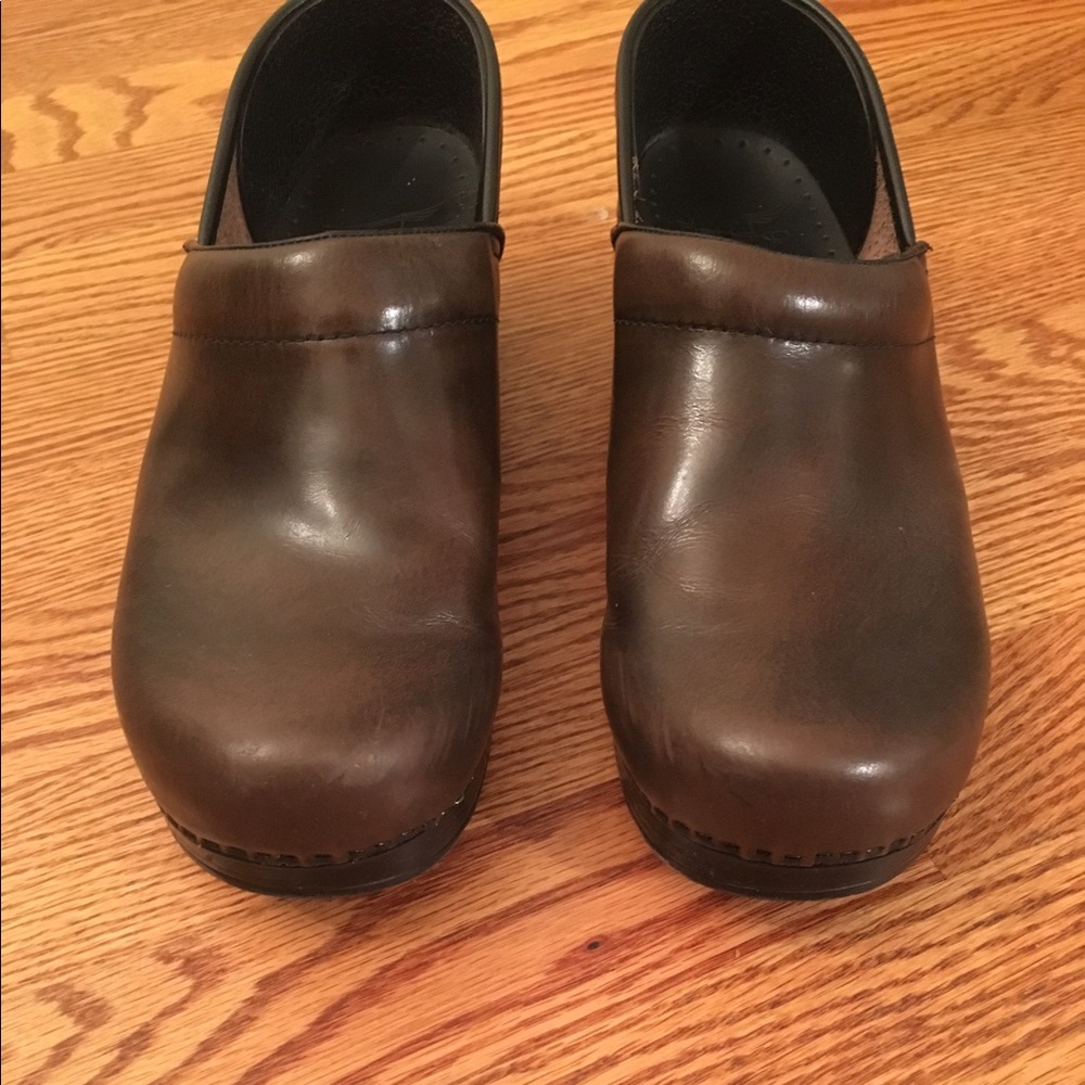 Brown Dansko Clogs