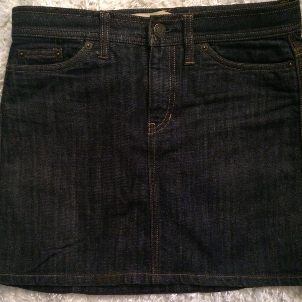 Gap denim mini skirt