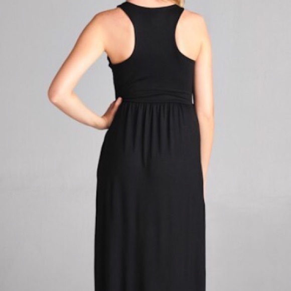 Black maxi dress - Picture 3 of 3
