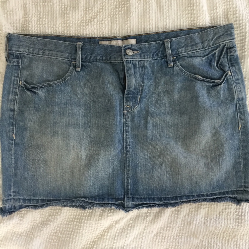 Old navy mini jean skirt