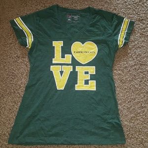 Oregon Ducks sparkly t shirt