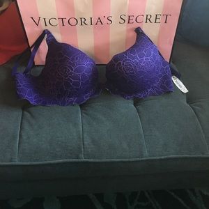 Victoria's Secret purple lace push-up 36D