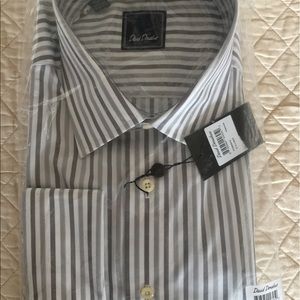 Regular fit Solid White Dress Shirt. Still in pack