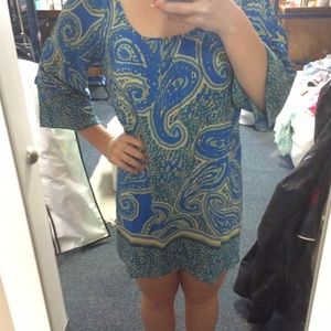 Paisley Printed Dress Worn 2x