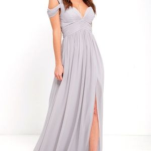 Lulus chiffon gown