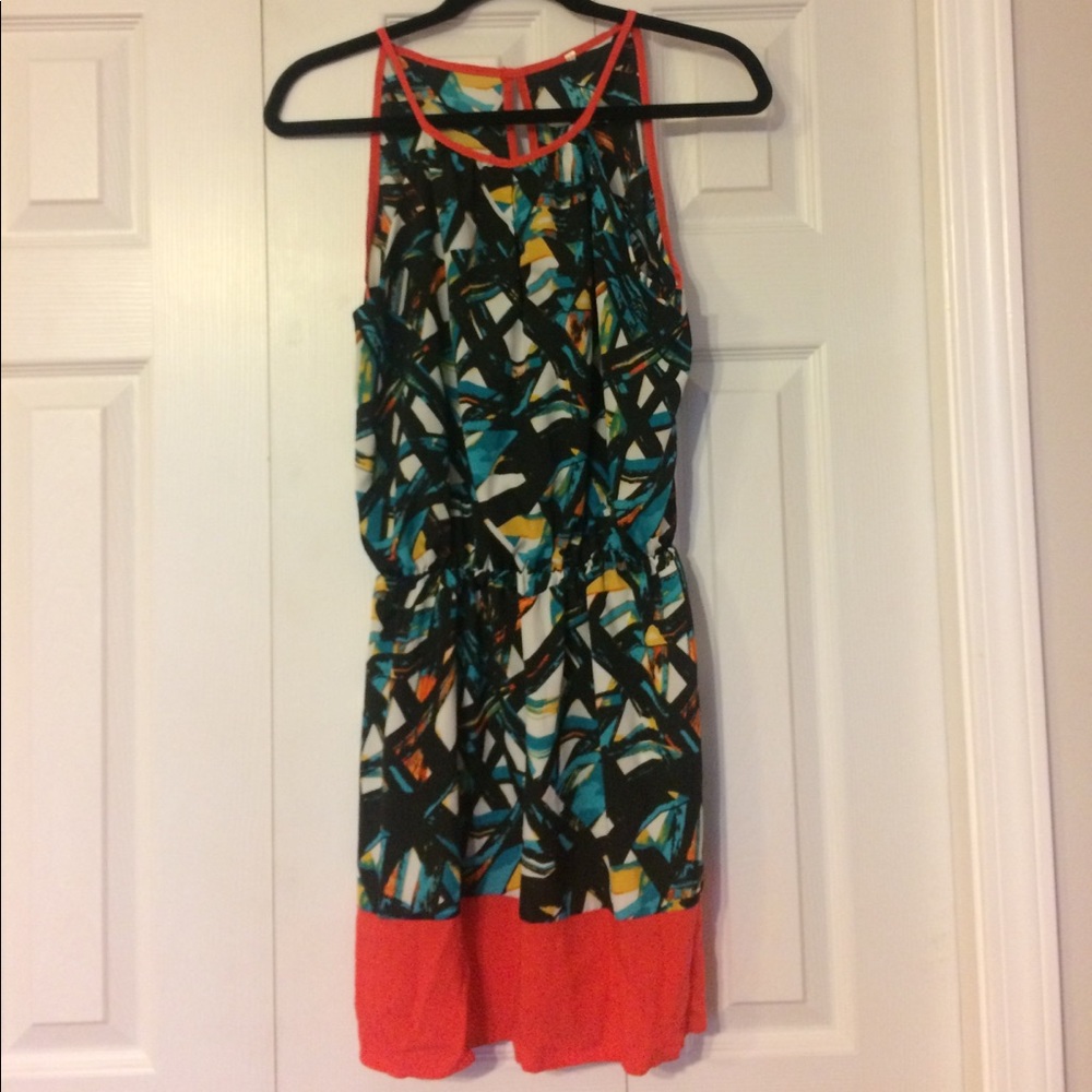 Multi Color Tribal Dress