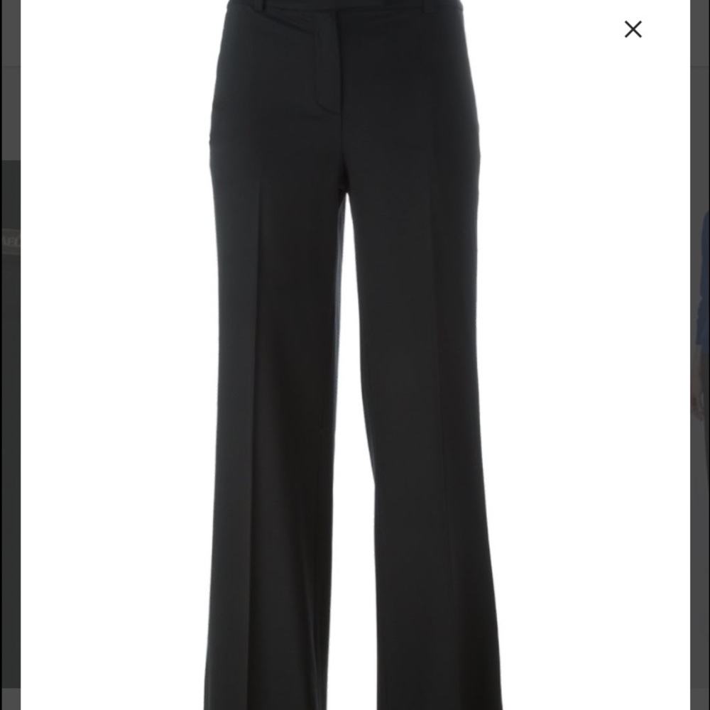 Black Michael Kors straight leg dress pants. Size6