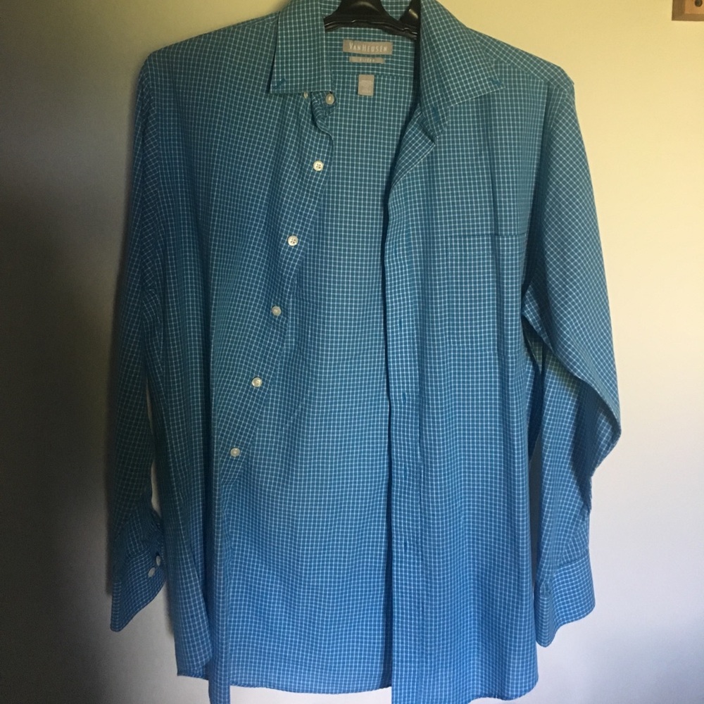 Blue Van Heusen Dress Shirt