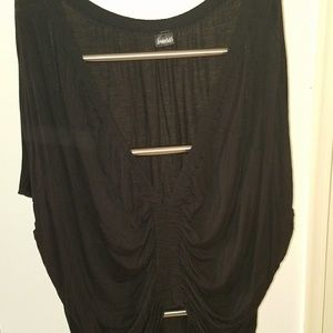 deep plunge shirt