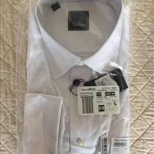 David Donahue Regular Fit Dress Shirt