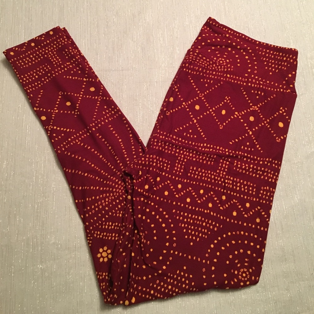🦄 LuLaRoe TC Abstract Dots Leggings