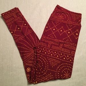 🦄 LuLaRoe TC Abstract Dots Leggings
