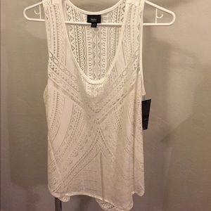 NWT- White tank top