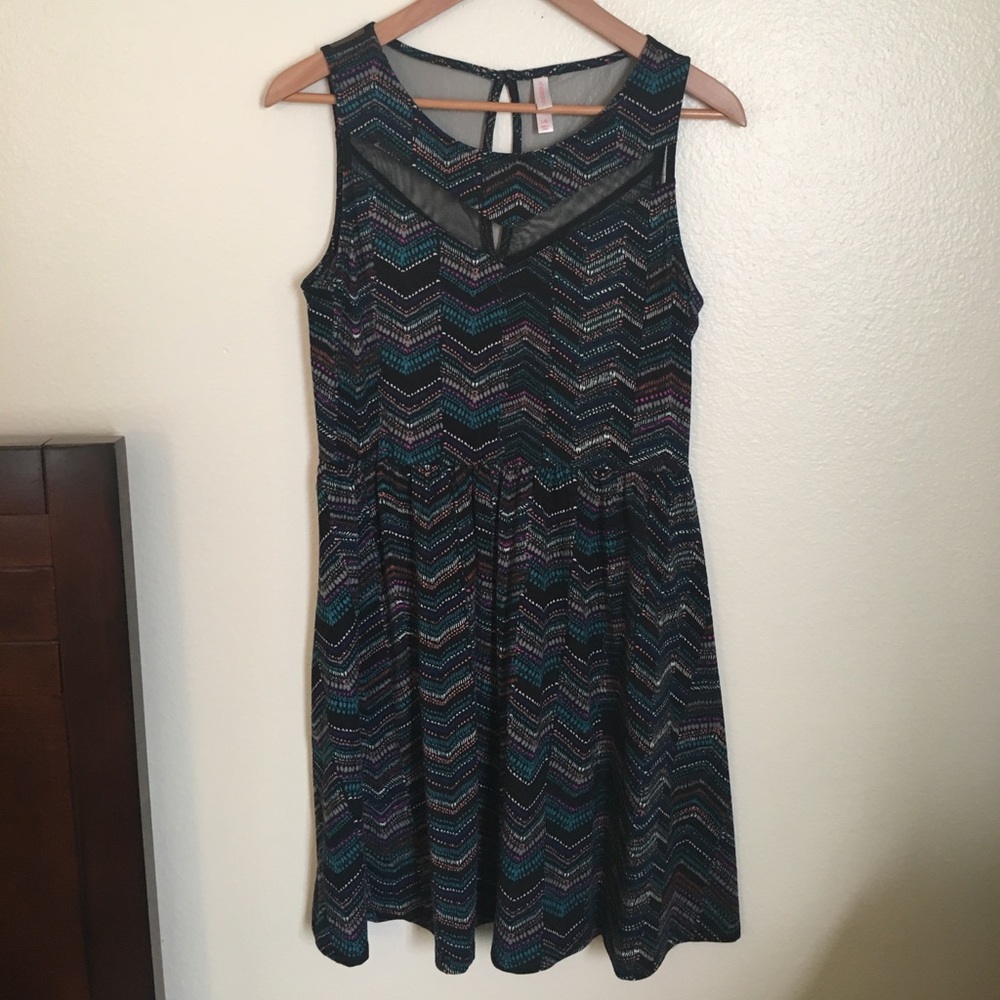 Xhilaration multi-color dress