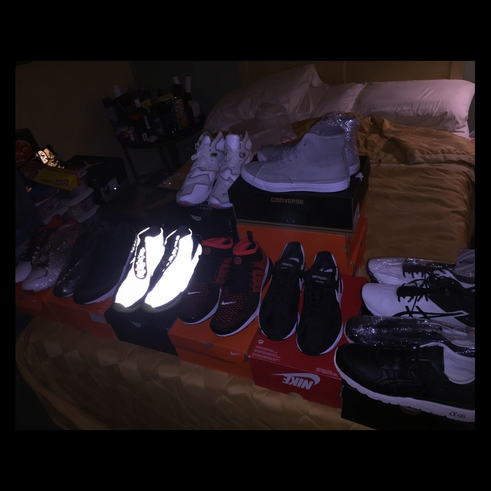 New sneakers Nike,Lebron, converse, ASICS