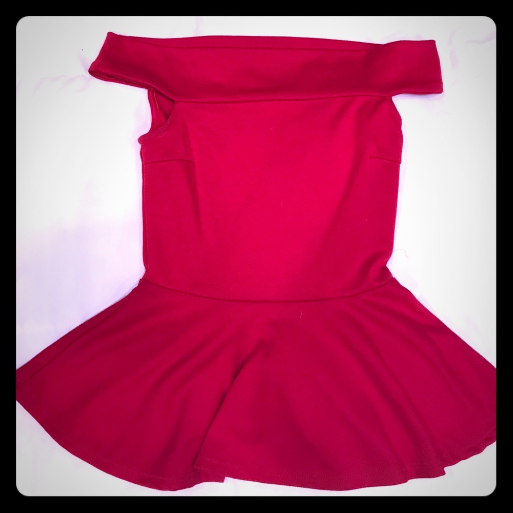 Red blouse