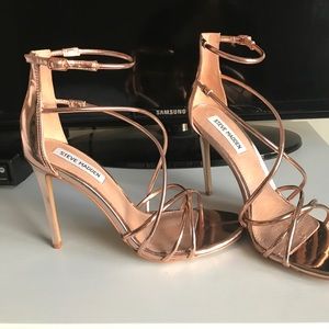 Steve Madden Saphire Rose Gold Sandal