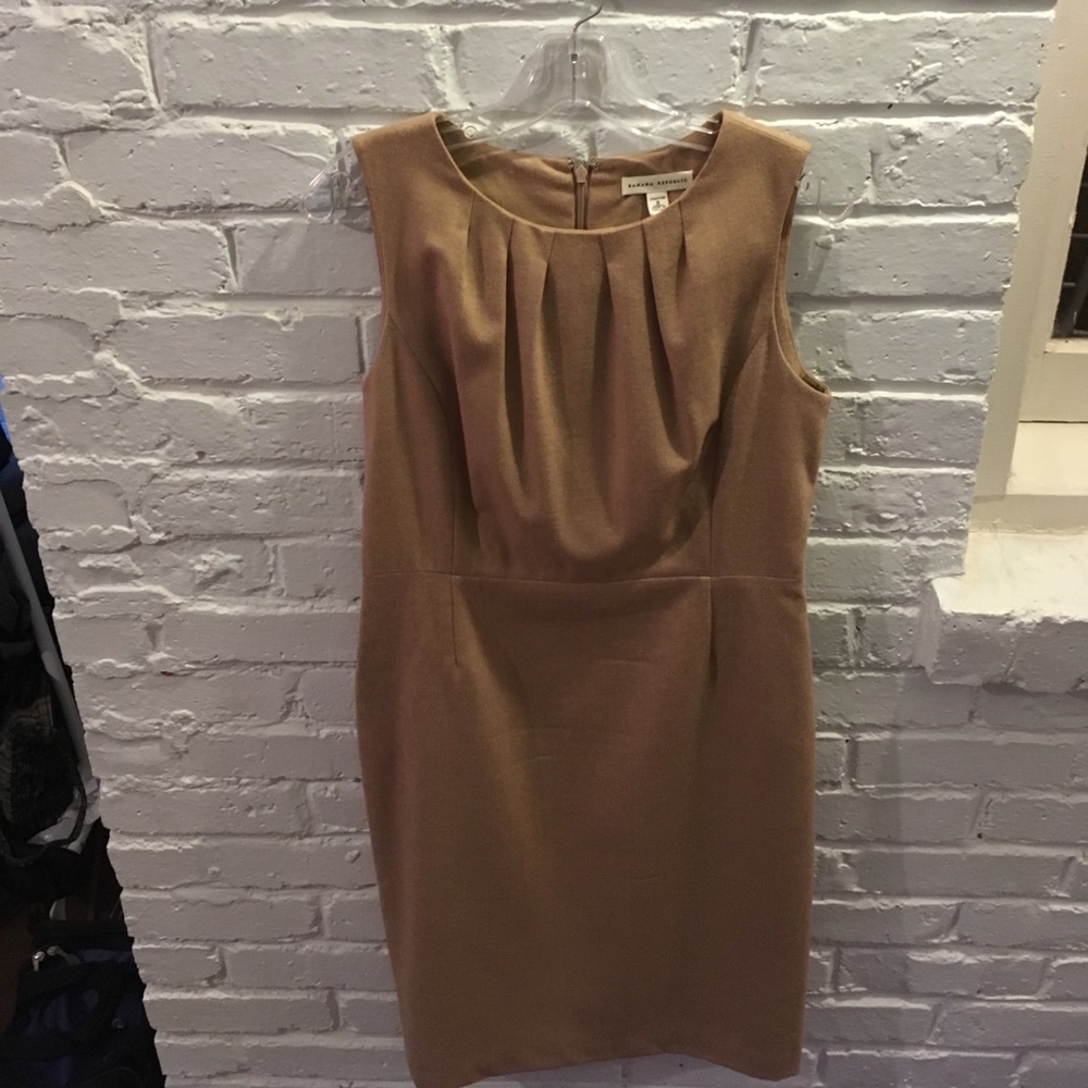 Banana Republic gathered neckline classic dress