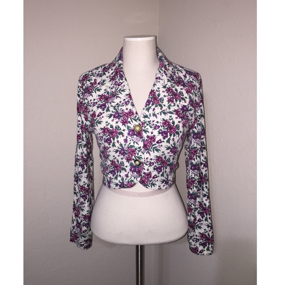 🍇Floral Vintage Inspired Blazer🍇
