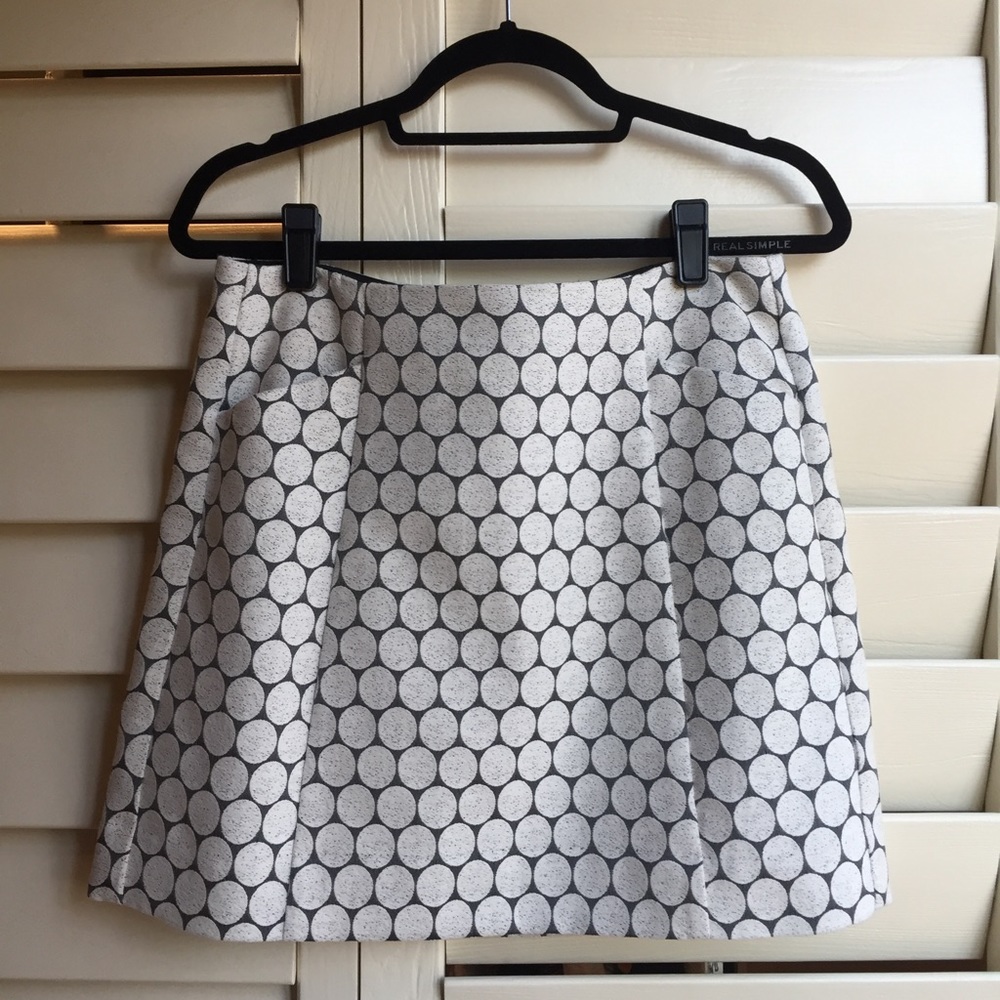 J. Crew Retro Dot Skirt