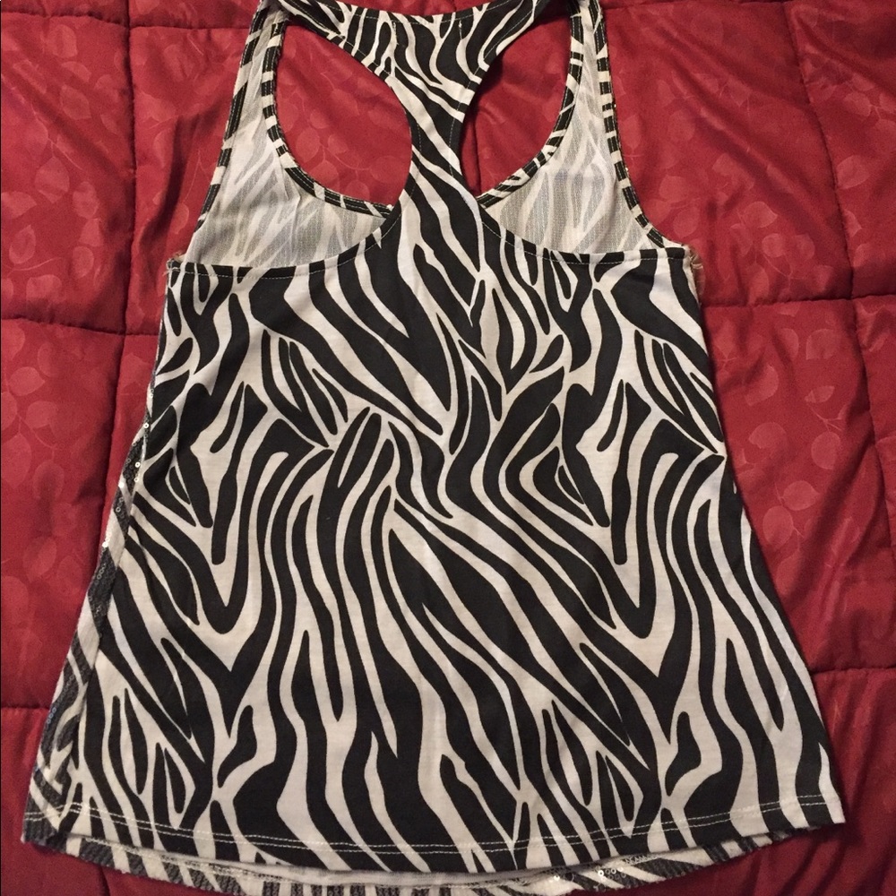 Zebra Tank Top - Picture 2 of 2