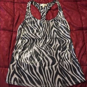 Zebra Tank Top