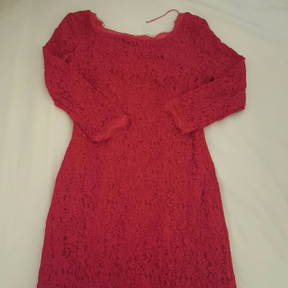 Adriana Papell Lace sheath dress - Picture 3 of 5