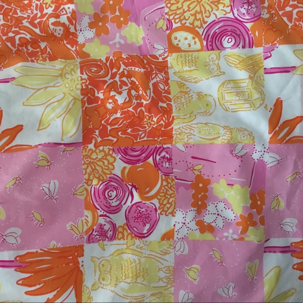 Lilly Pulitzer Classic Patchwork Pencil Skirt