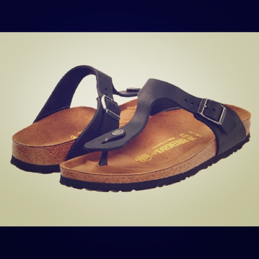 Birkenstock Brand New black Gizeh Sandal