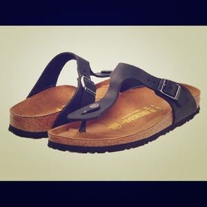 Birkenstock Brand New black Gizeh Sandal