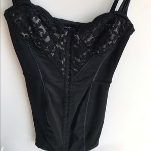 Bebe corset style mini dress