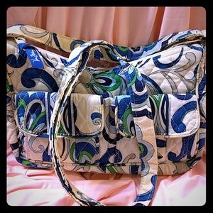 Vera Bradley purse Mediterranean White