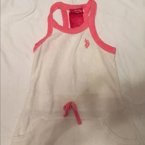Polo racerback tennis dress
