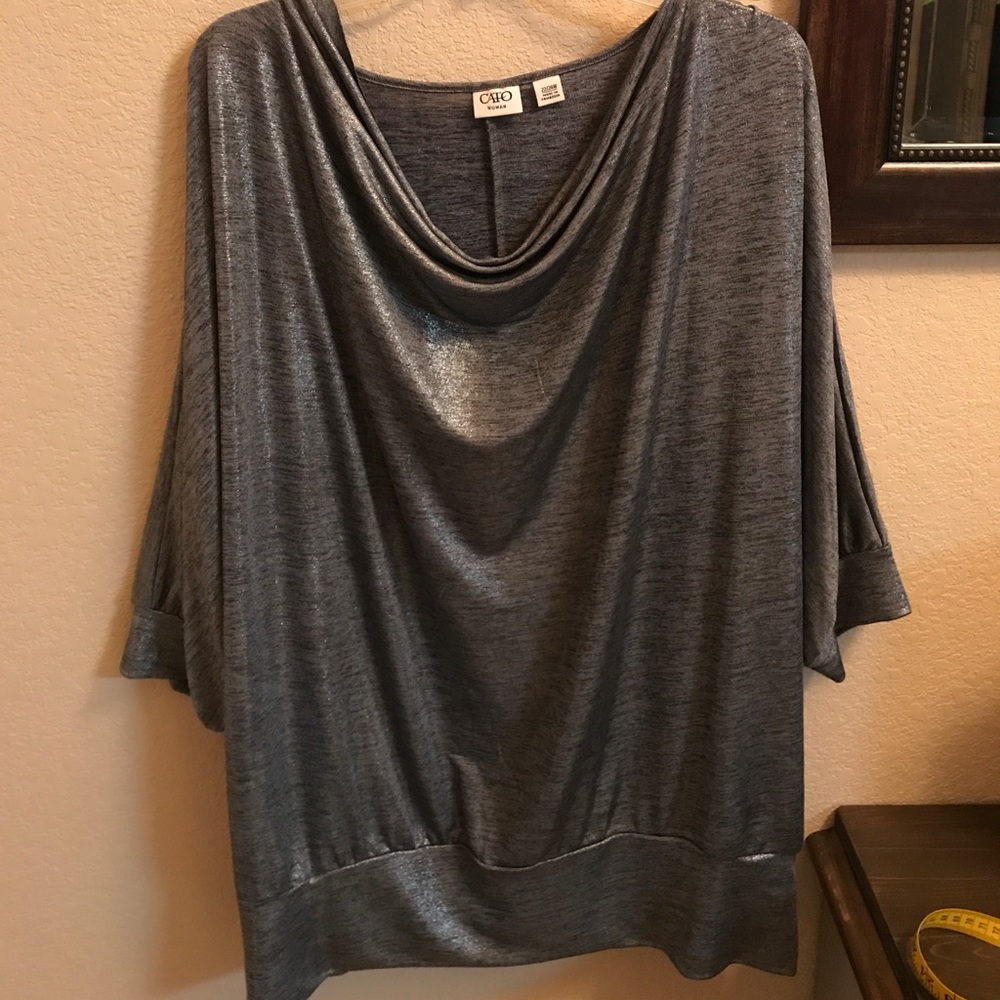Dolman sleeve blouse