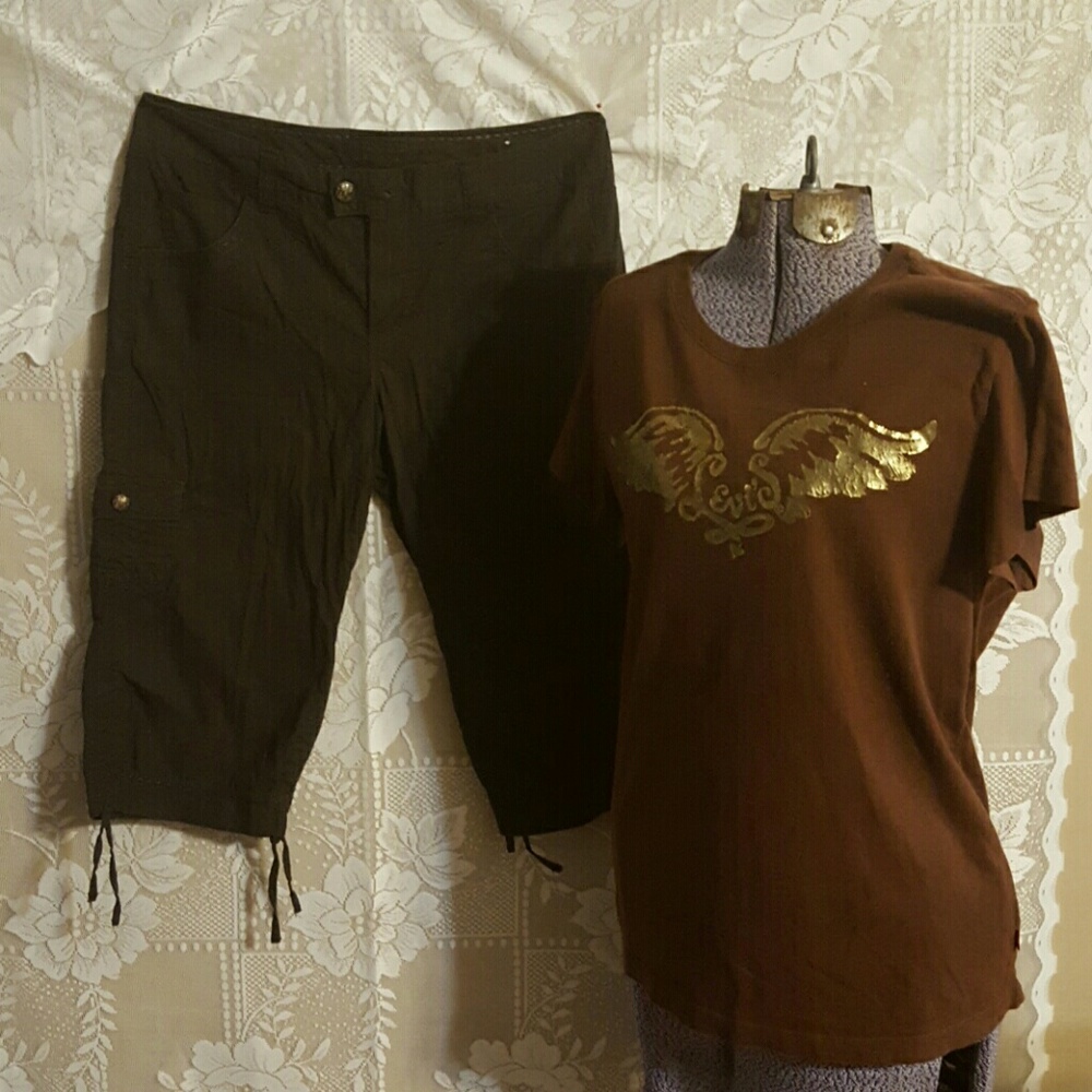 CAPRIS BY SONOMA & Tdhirt by Levi