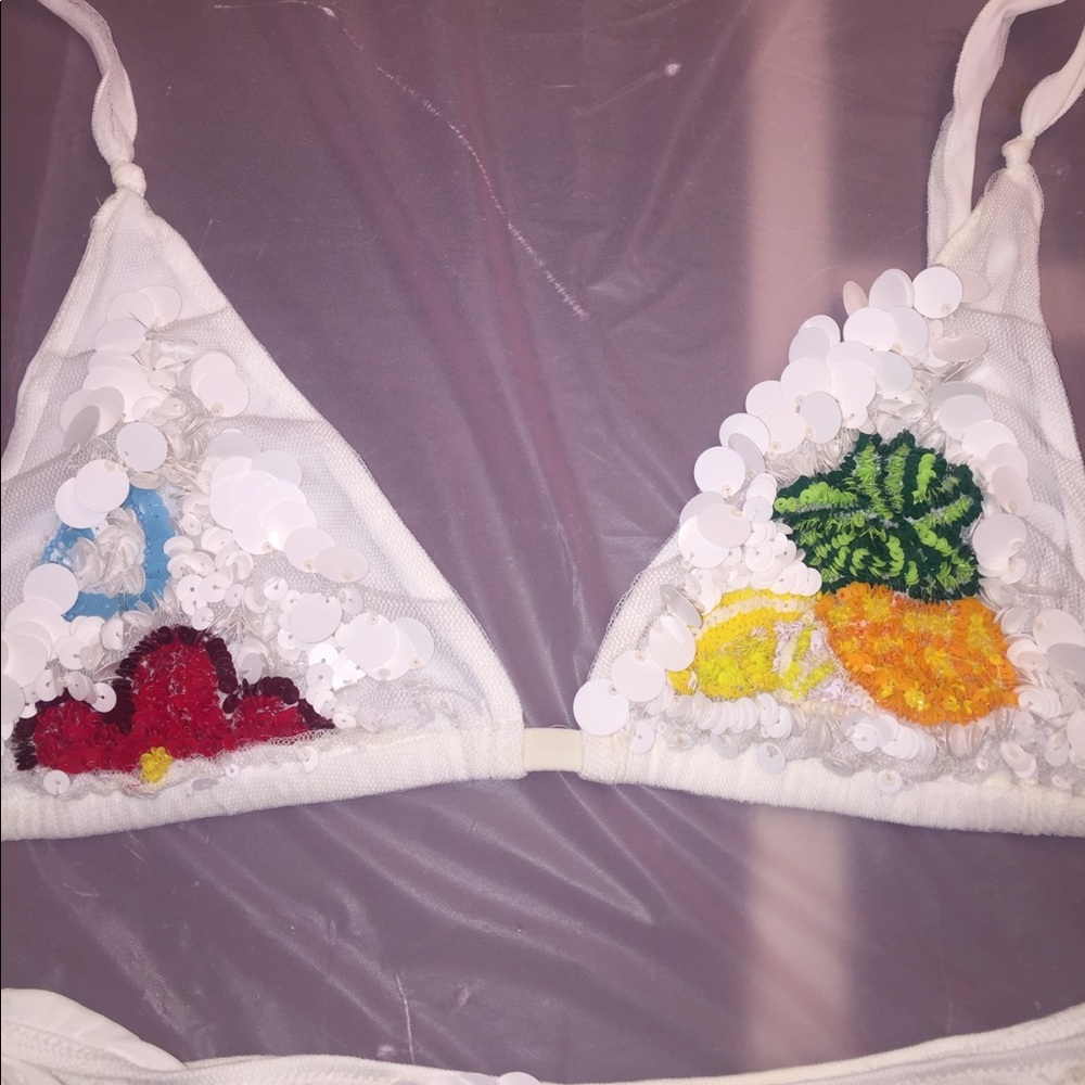 Bluemarine designer bikini and coverup - Picture 2 of 4